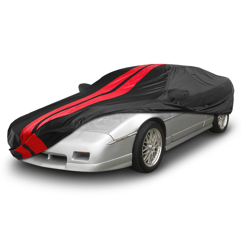 Pontiac Fiero 1984-1988 Black Red Pro Series Car Cover