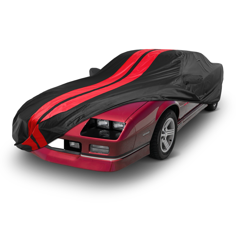 Chevrolet Camaro IROC-Z 1985-1990 Black Red Pro Series Car Cover