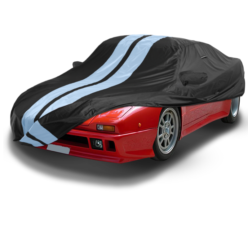 DeTomaso Pantera Black Gray Pro Series Car Cover