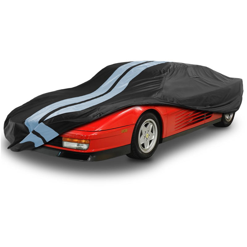 Ferrari Testarossa 1985-1991 Black Gray Pro Series Car Cover