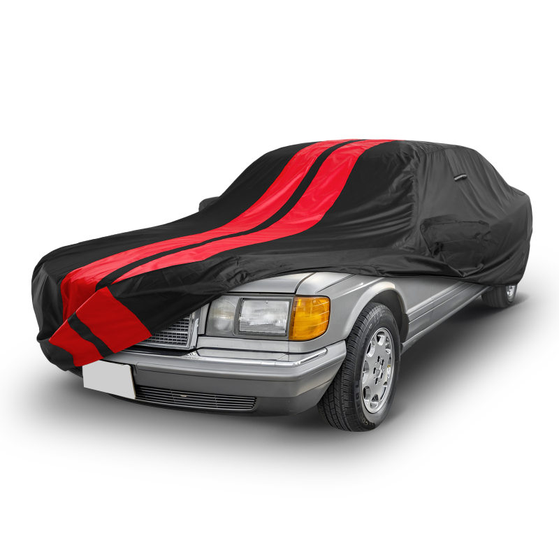 Mercedes-Benz 400-Series,420,450 Black Red Pro Series Car Cover