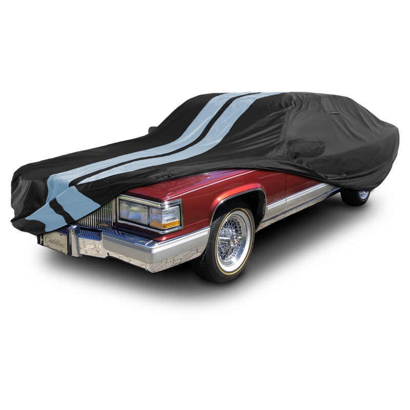 Cadillac Brougham 1985-1992 Black Gray Pro Series Car Cover