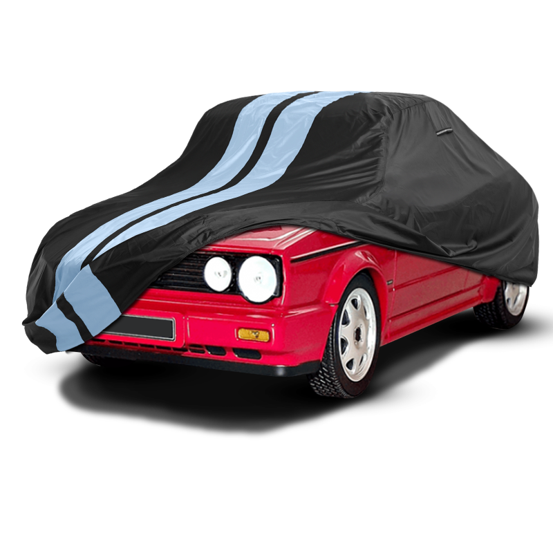 Volkswagen Cabriolet 1985-1993 Black Gray Pro Series Car Cover