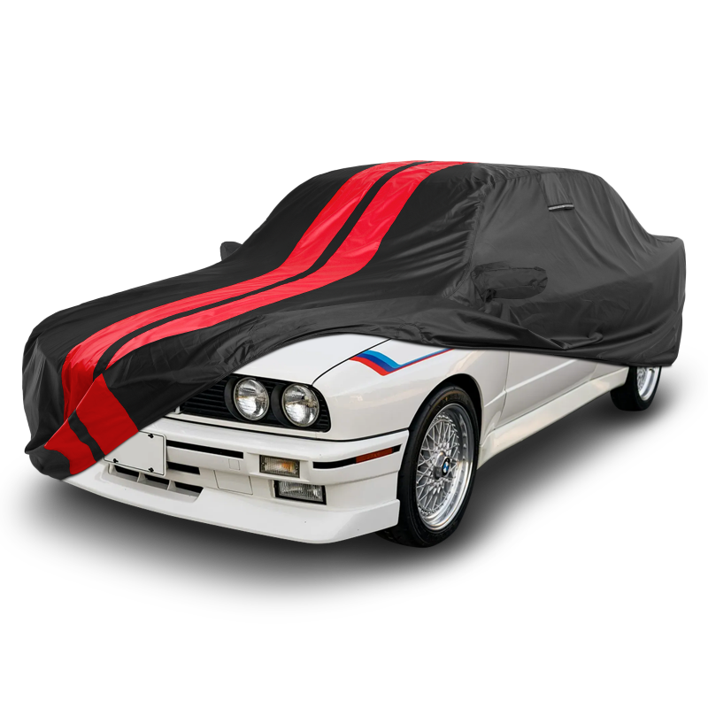 BMW M3 Black Red Pro Series Car Cover