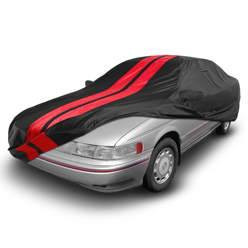 Mercury Sable Black Red Pro Series Car Cover