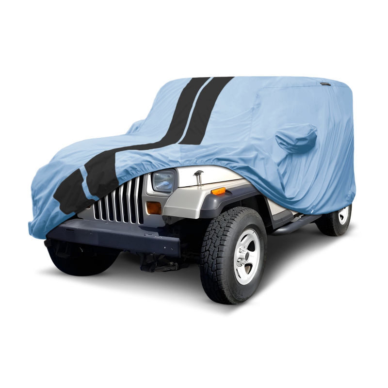 Jeep Wrangler Gray Black Pro Series SUV Cover