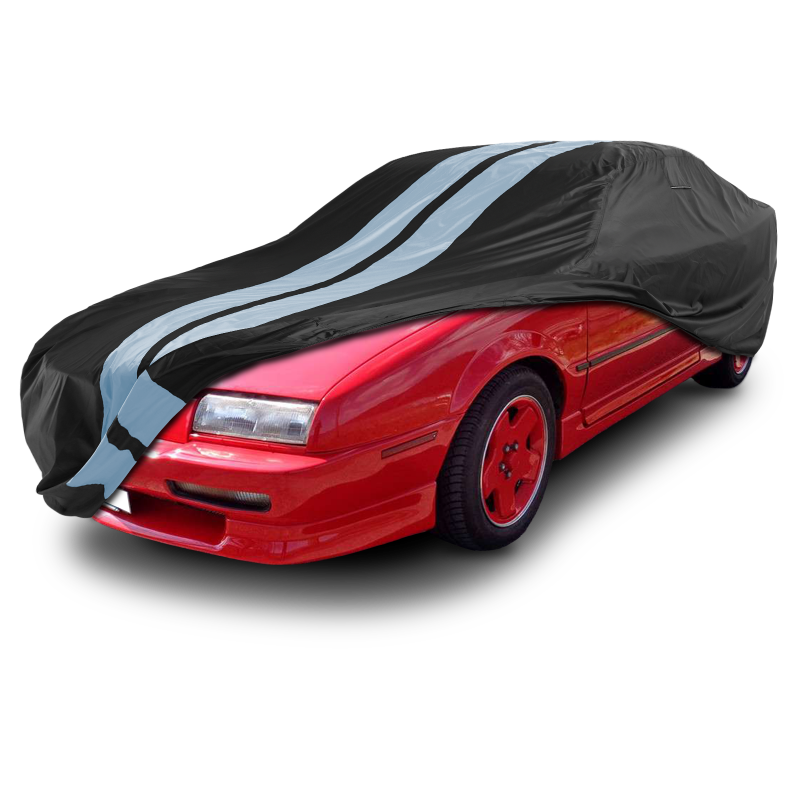 Chevrolet Beretta 1987-1996 Black Gray Pro Series Car Cover
