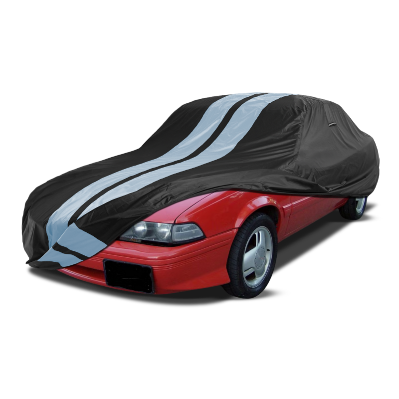 Chevrolet Corsica 1987-1996 Black Gray Pro Series Car Cover