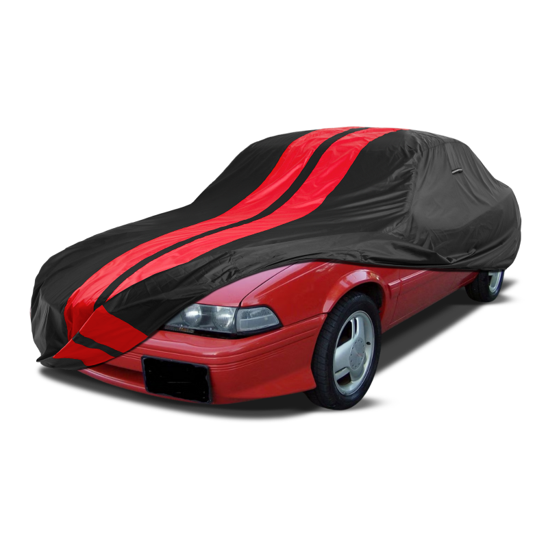 Chevrolet Corsica 1987-1996 Black Red Pro Series Car Cover