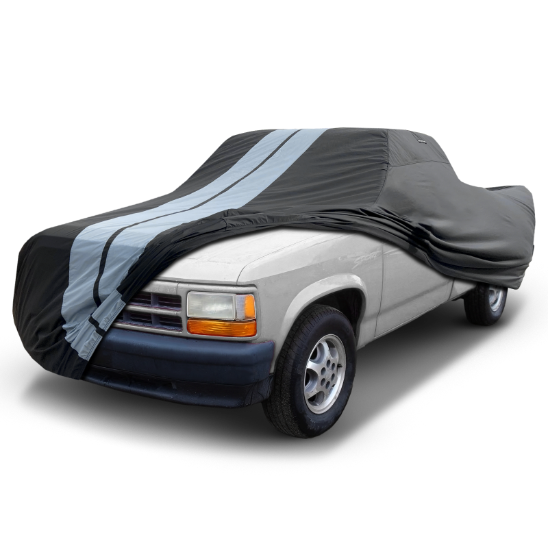 Dodge Dakota Black Gray Pro Series Truck Cover