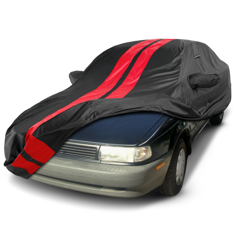 Nissan Sentra Black Red Pro Series Car Cover
