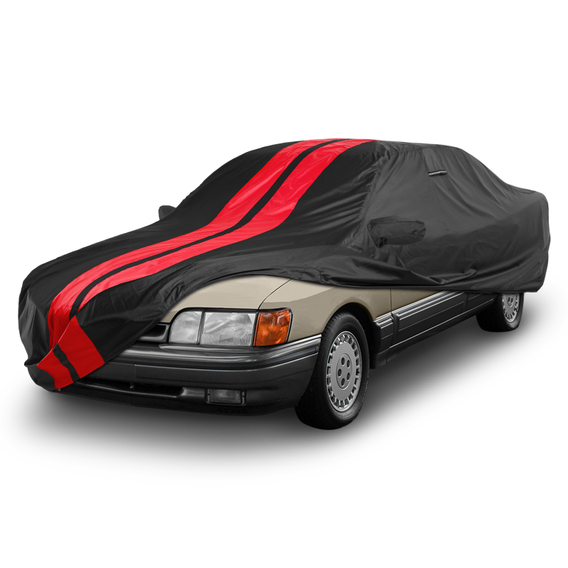 Mercury Merkur Scorpio 1988-1990 Black Red Pro Series Car Cover