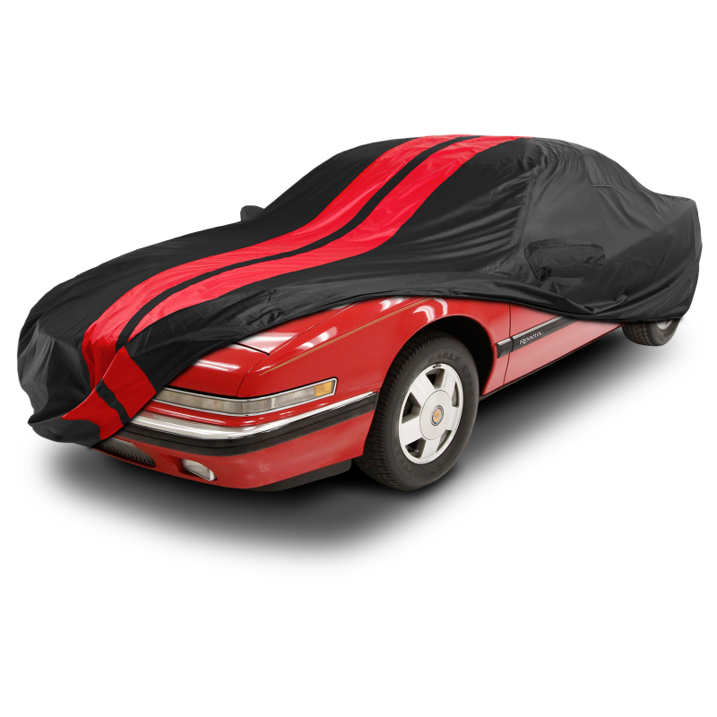 Buick Reatta 1988-1991 Black Red Pro Series Car Cover