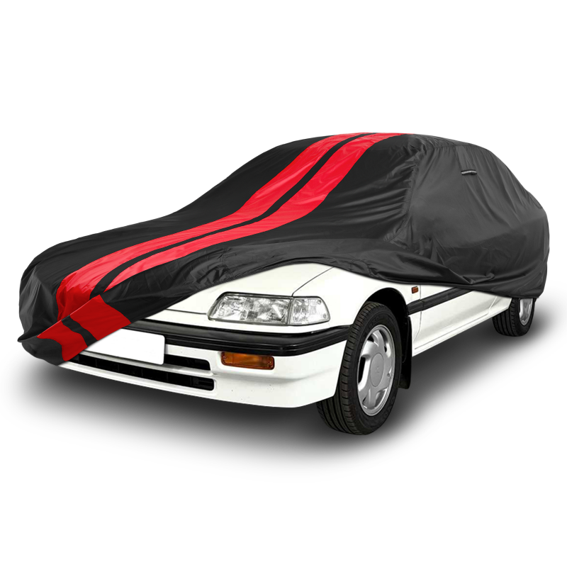 Honda Civic Black Red Pro Series Car Cover
