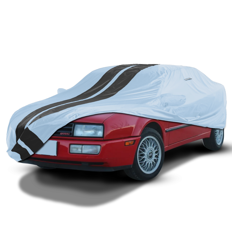 Volkswagen Corrado 1988-1995 Gray Black Pro Series Car Cover