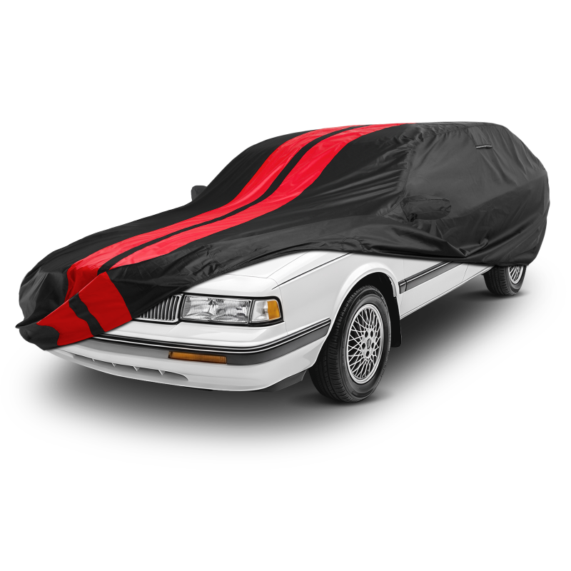 Oldsmobile Cutlass Cruiser Black Red Pro Series Car Cover