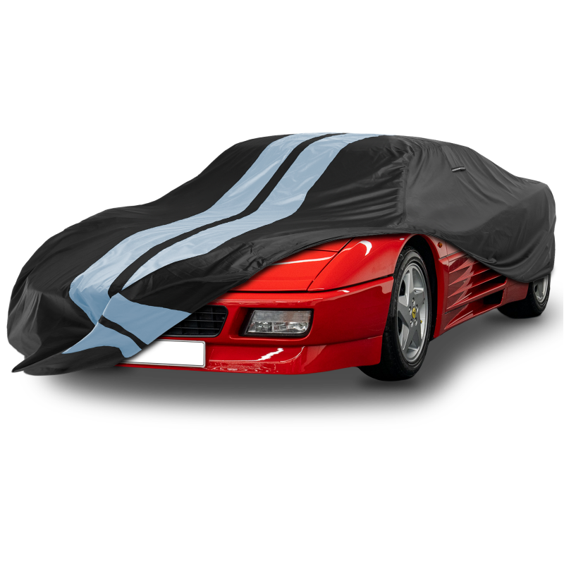 Ferrari 308,328,330,348,360,365 1964-2006 Black Gray Pro Series Car Cover