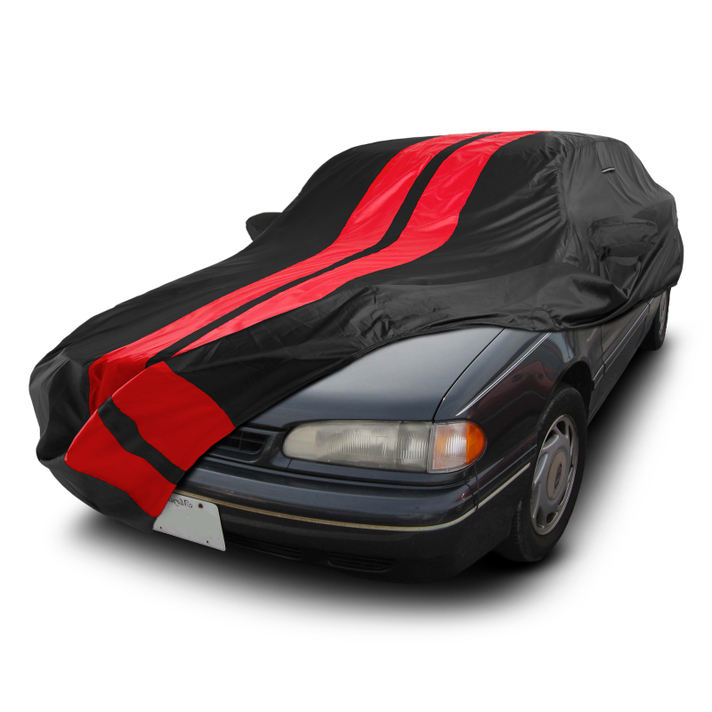 Hyundai Sonata Black Red Pro Series Car Cover