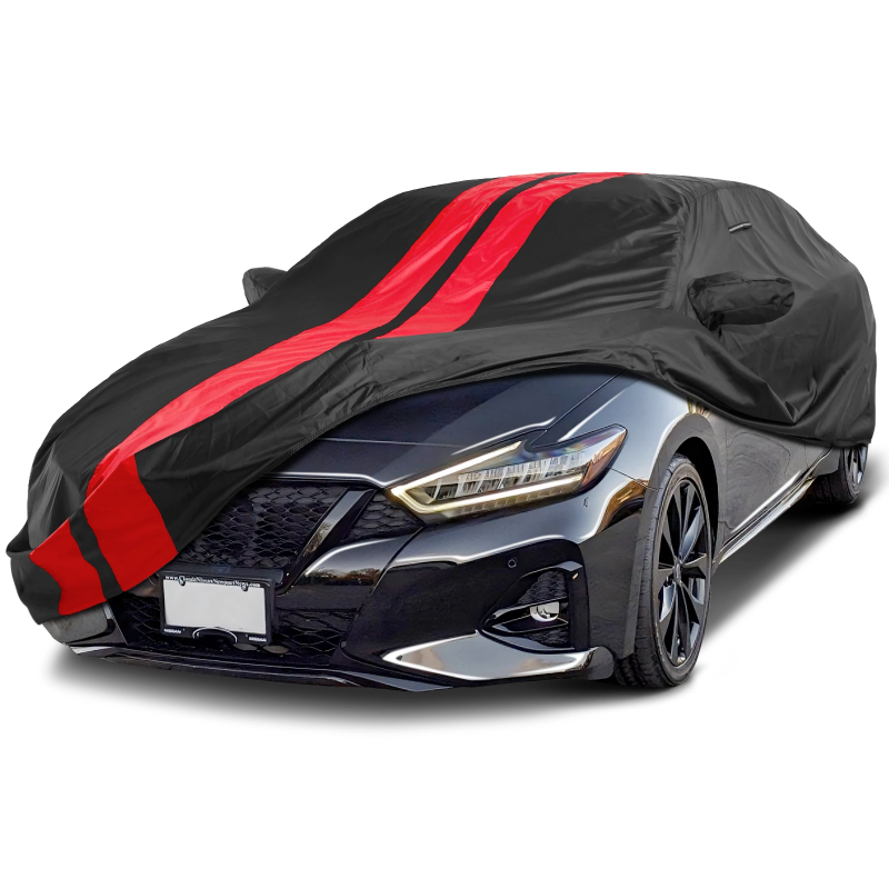 Nissan Maxima Black Red Pro Series Car Cover