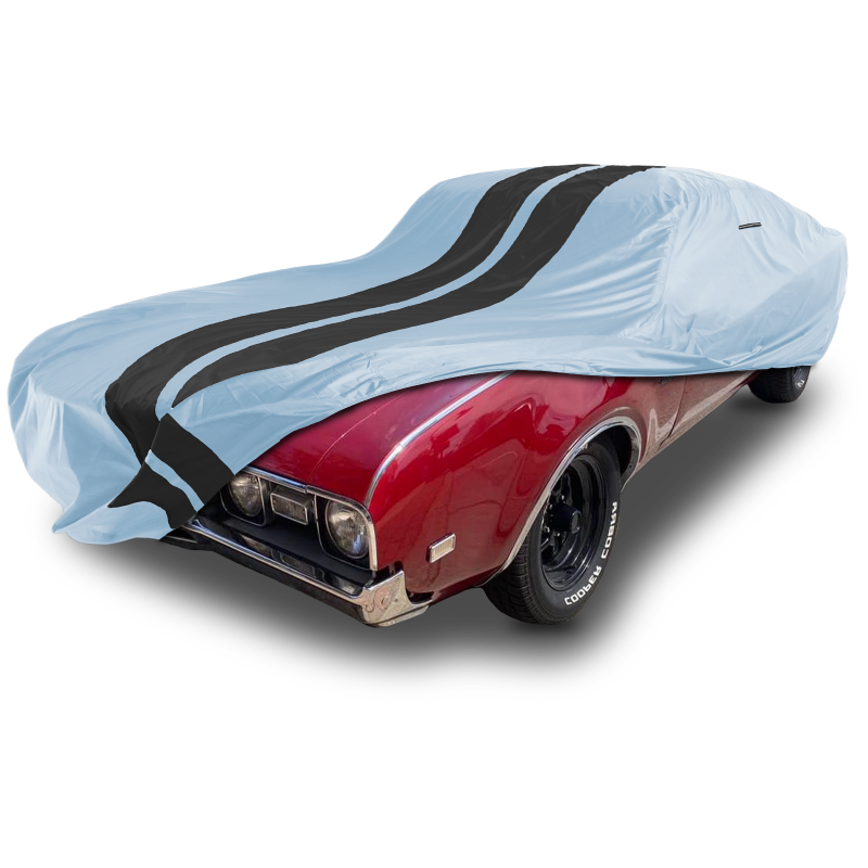 Oldsmobile 442 Gray Black Pro Series Car Cover