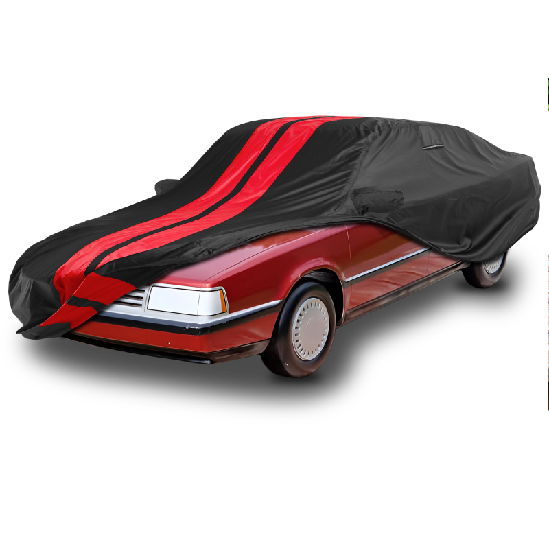 Dodge Monaco Black Red Pro Series Car Cover