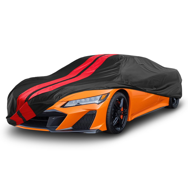 Acura NSX 1990-2022 Black Red Pro Series Car Cover