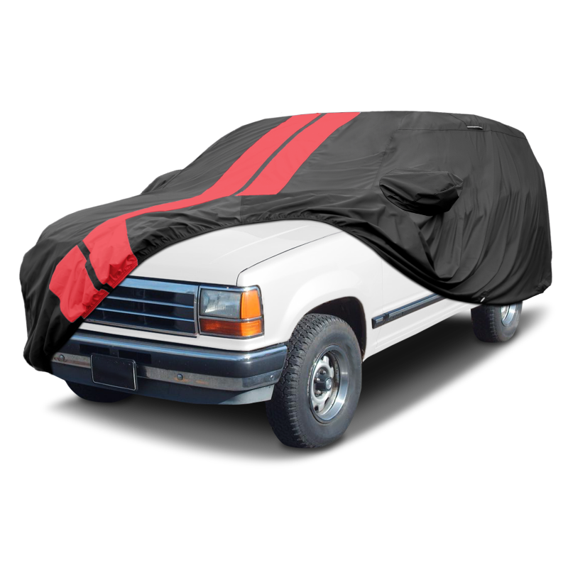 Ford Explorer Black Red Pro Series SUV Cover