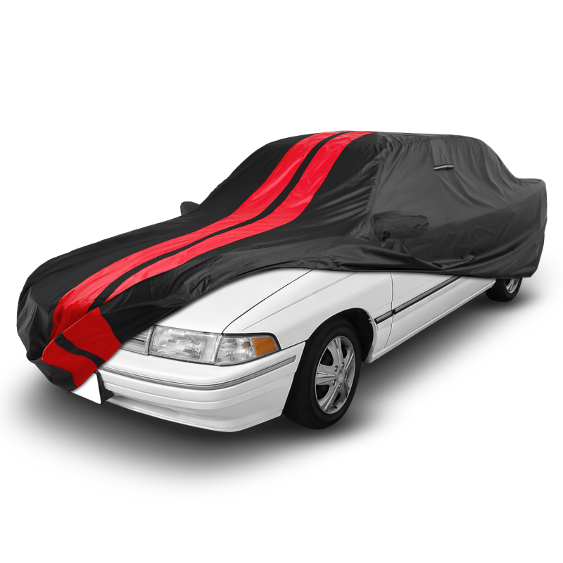 Mercury Tracer Black Red Pro Series Car Cover