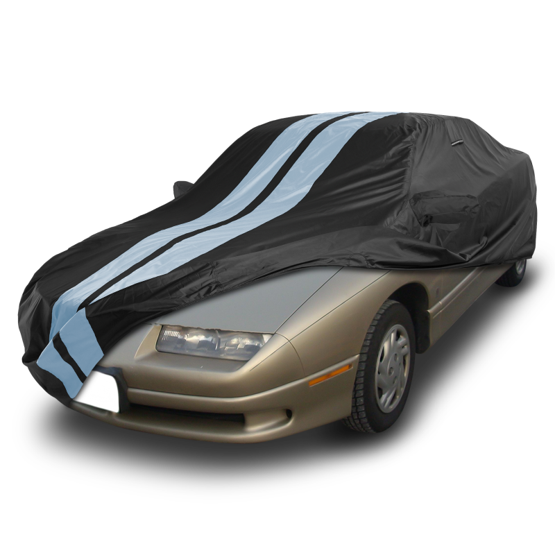 Saturn S-Series SC,SL,SW Black Gray Pro Series Car Cover