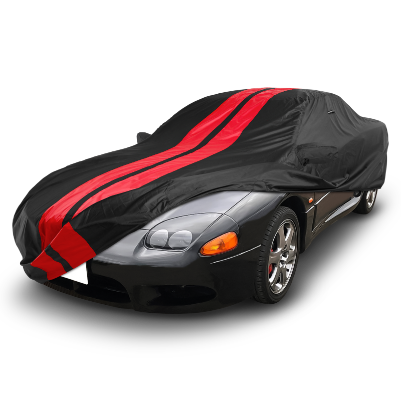 Mitsubishi 3000GT 1991-1999 Black Red Pro Series Car Cover