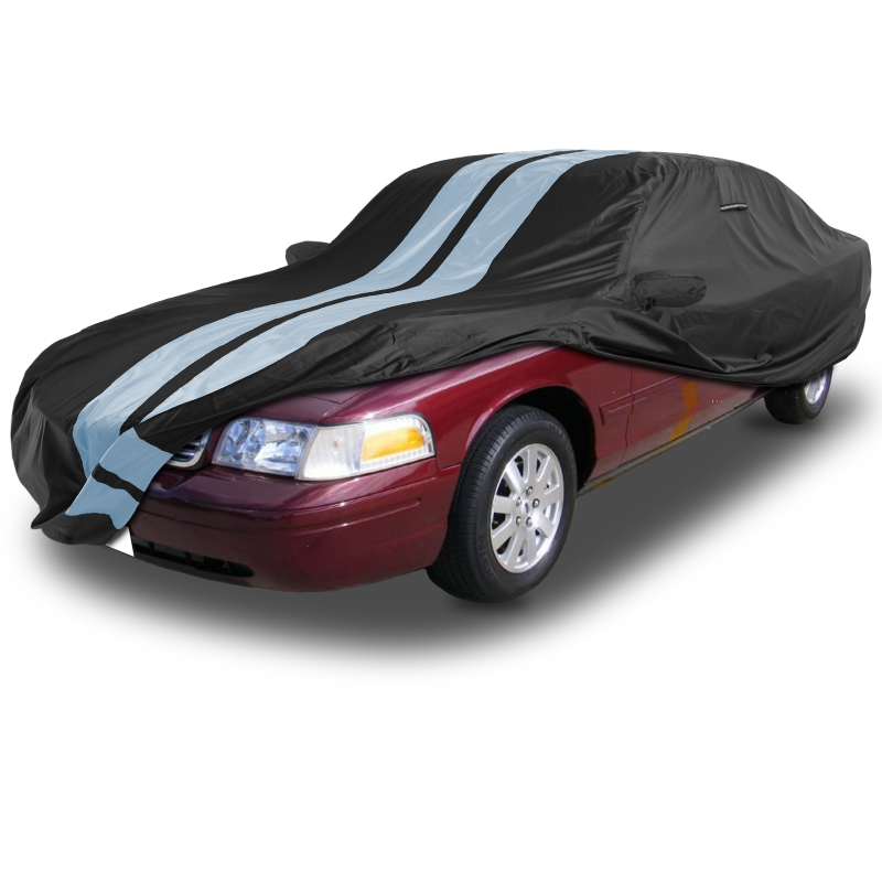 Ford Crown Victoria Black Gray Pro Series Car Cover