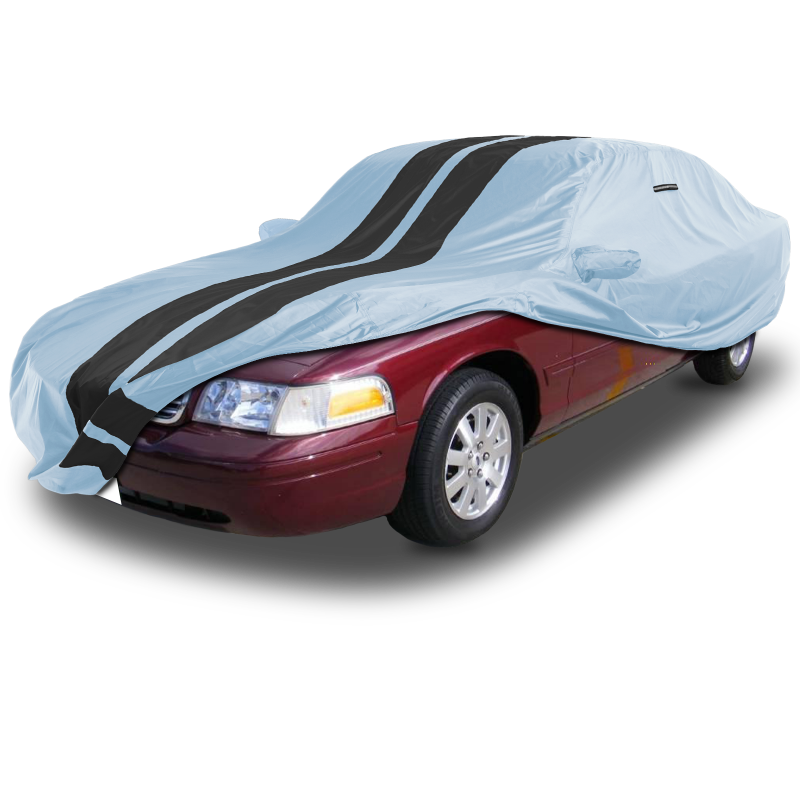 Ford Crown Victoria Gray Black Pro Series Car Cover