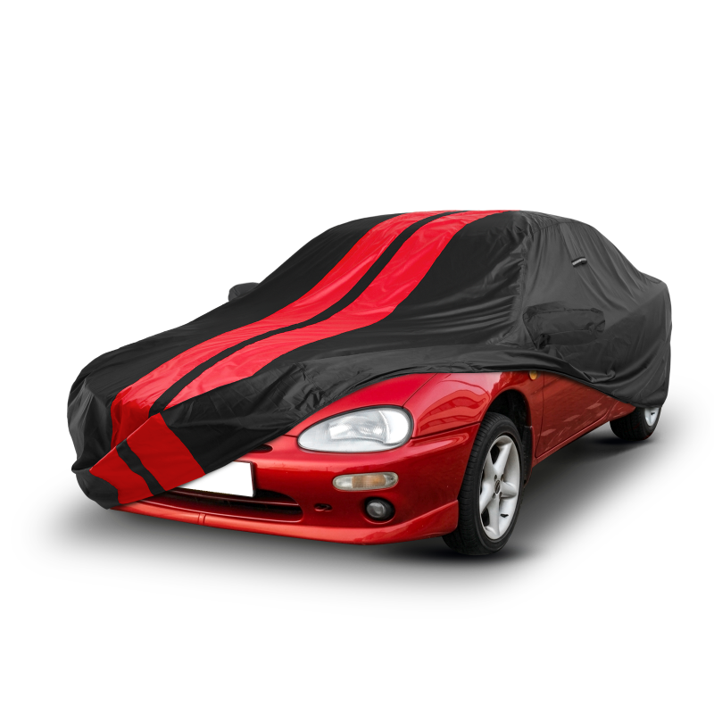Mazda MX-3 1992-1998 Black Red Pro Series Car Cover