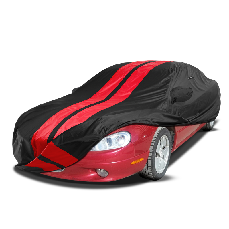 Chrysler Concorde Black Red Pro Series Car Cover