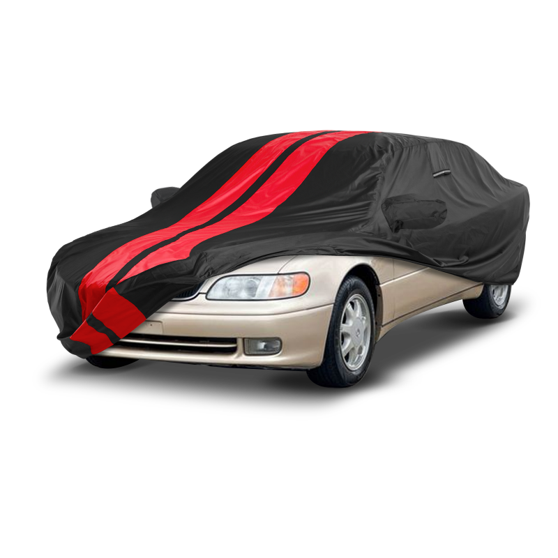 Lexus GS 1993-2020 Black Red Pro Series Car Cover
