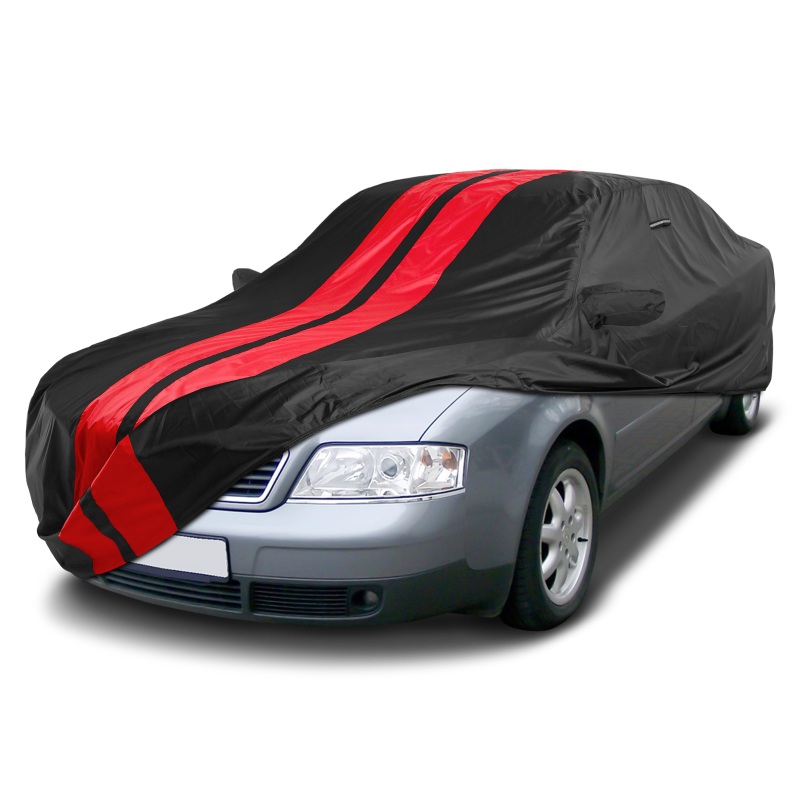 Audi A6 Black Red Pro Series Car Cover