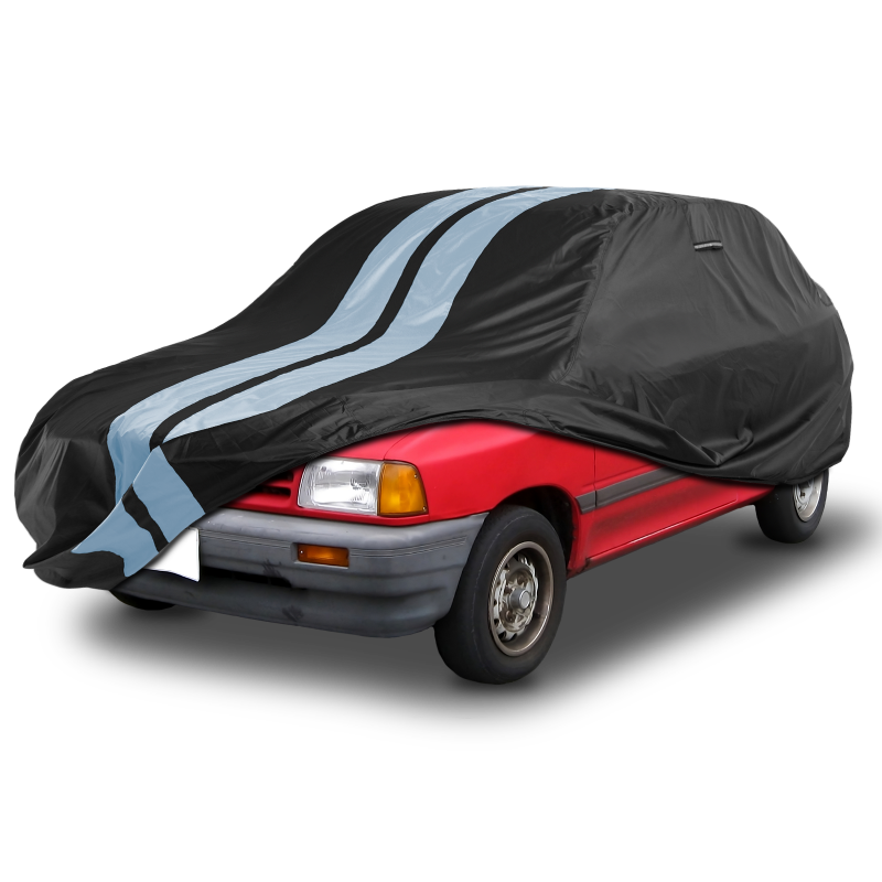 Ford Aspire Hatchback 1994-1997 Black Gray Pro Series Car Cover