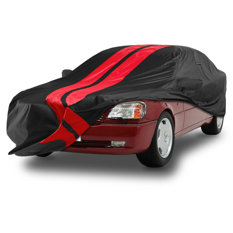Mercedes-Benz S-Class Black Red Pro Series Car Cover