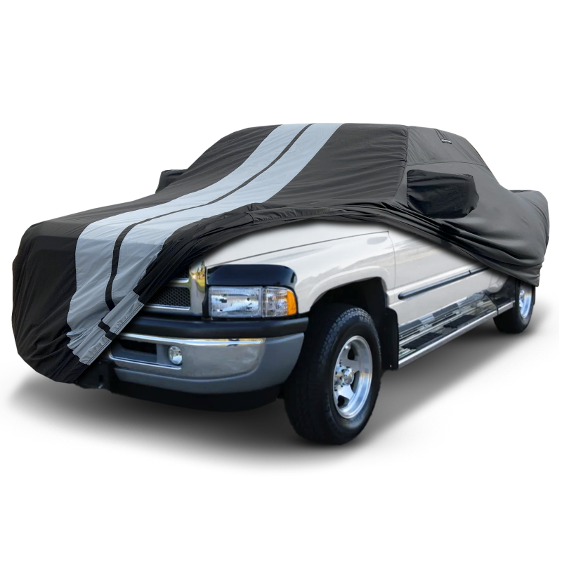 Dodge Ram 1500 Black Gray Pro Series Truck Cover