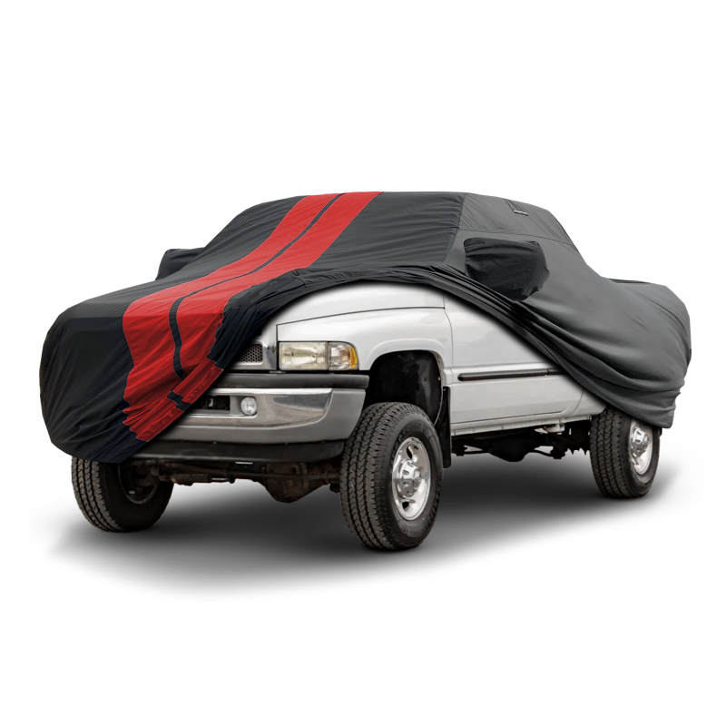 Dodge Ram 2500 Black Red Pro Series Truck Cover