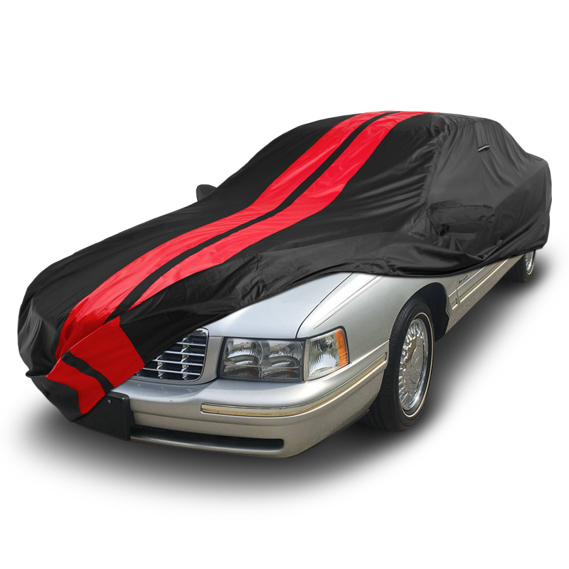 Cadillac DeVille Black Red Pro Series Car Cover