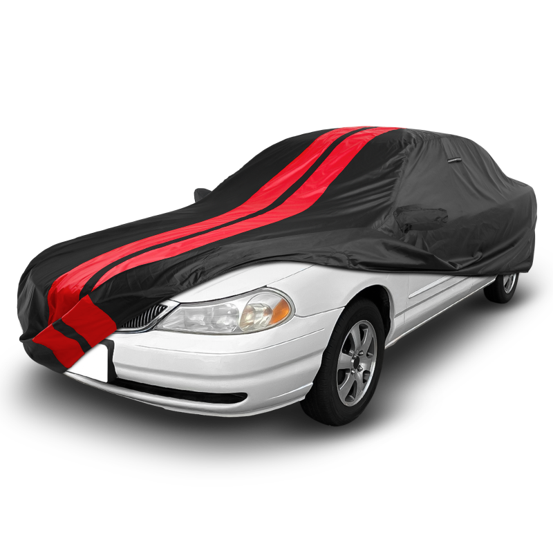 Mercury Mystique 1995-1999 Black Red Pro Series Car Cover