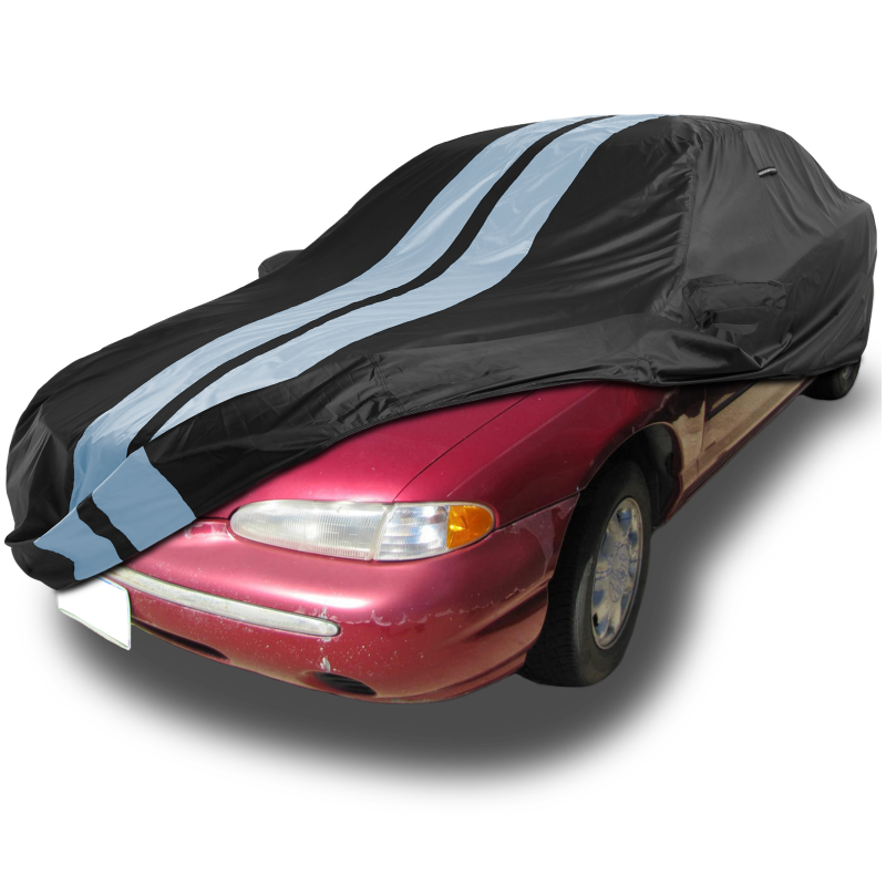 Ford Contour 1995-2000 Black Gray Pro Series Car Cover