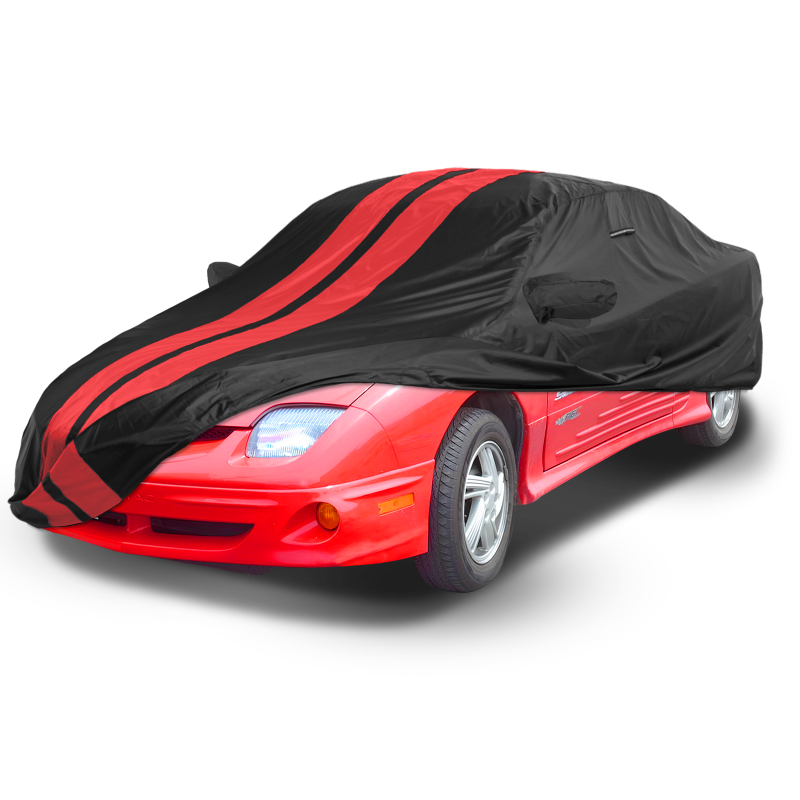 Pontiac Sunfire Black Red Pro Series Car Cover