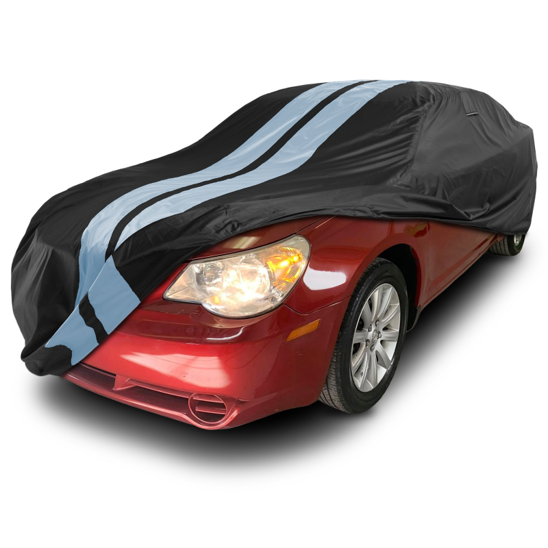 Chrysler Sebring 1995-2011 Black Gray Pro Series Car Cover