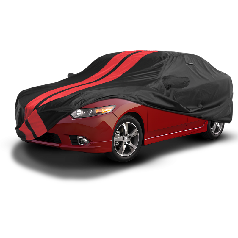 Acura RL,RLX Black Red Pro Series Car Cover