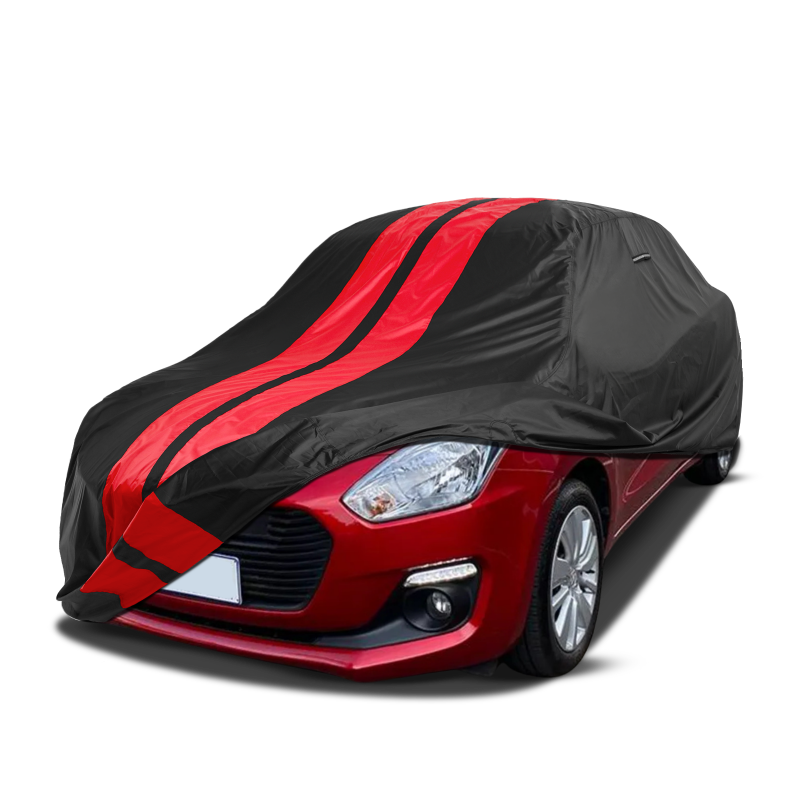 Suzuki Swift Black Red Pro Series Car Cover