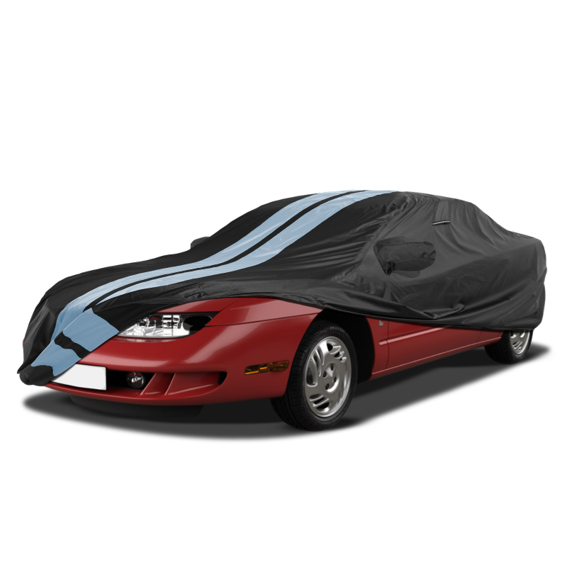 Saturn S-Series SC,SL,SW Black Gray Pro Series Car Cover