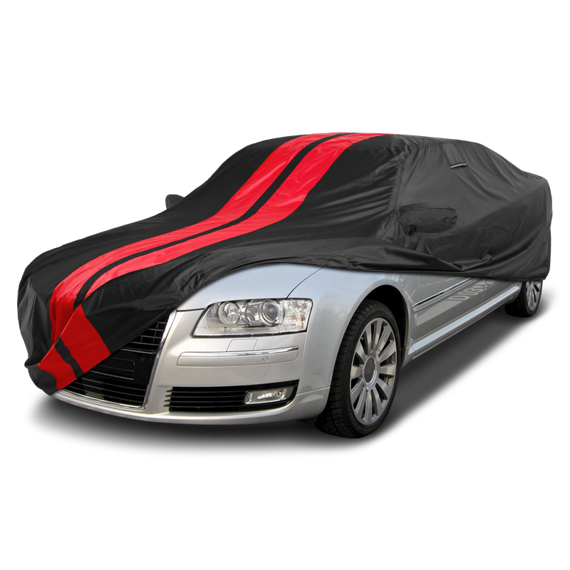Audi A8 Black Red Pro Series Car Cover
