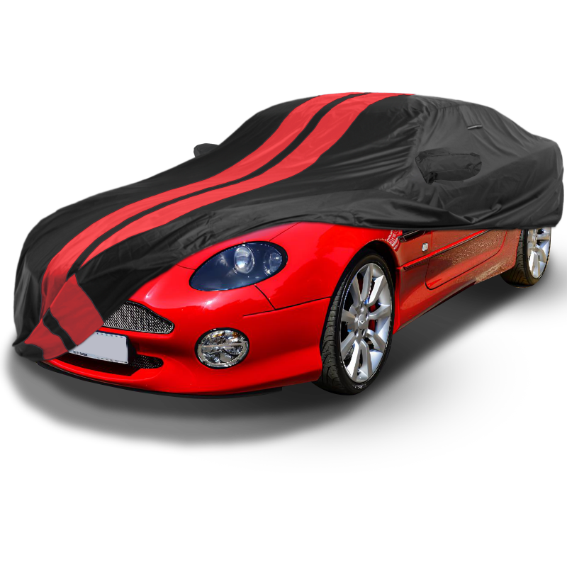 Aston Martin DB7,DB9,DB11,DB12,DBS Black Red Pro Series Car Cover